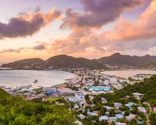 Philipsburg, Sint Maarten, Dutch Antilles.